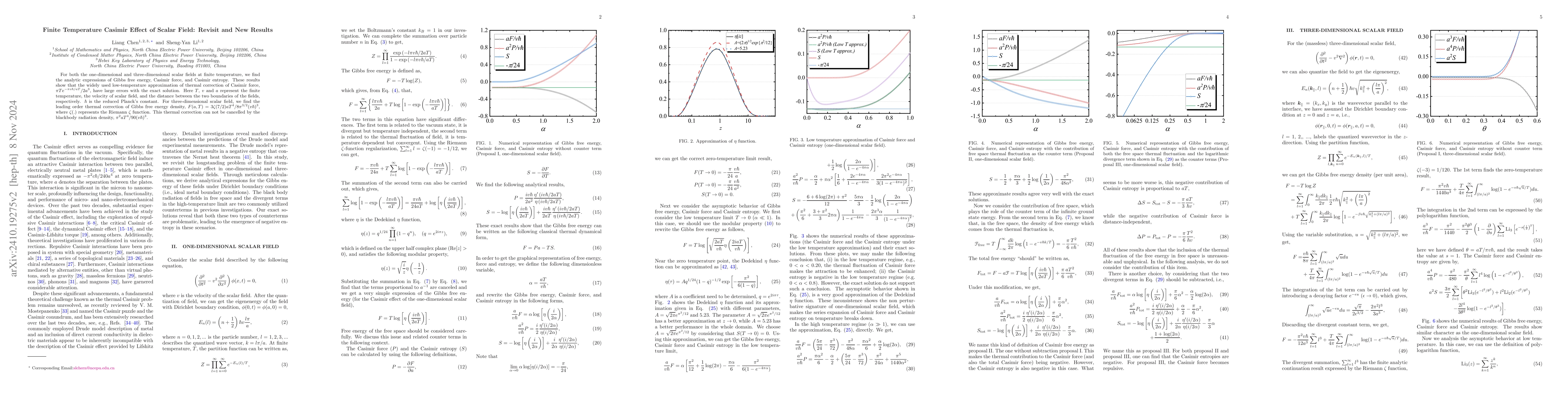 Thumbnail for Finite Temperature Casimir Effect of Scalar Field: Revisit and New
  Results