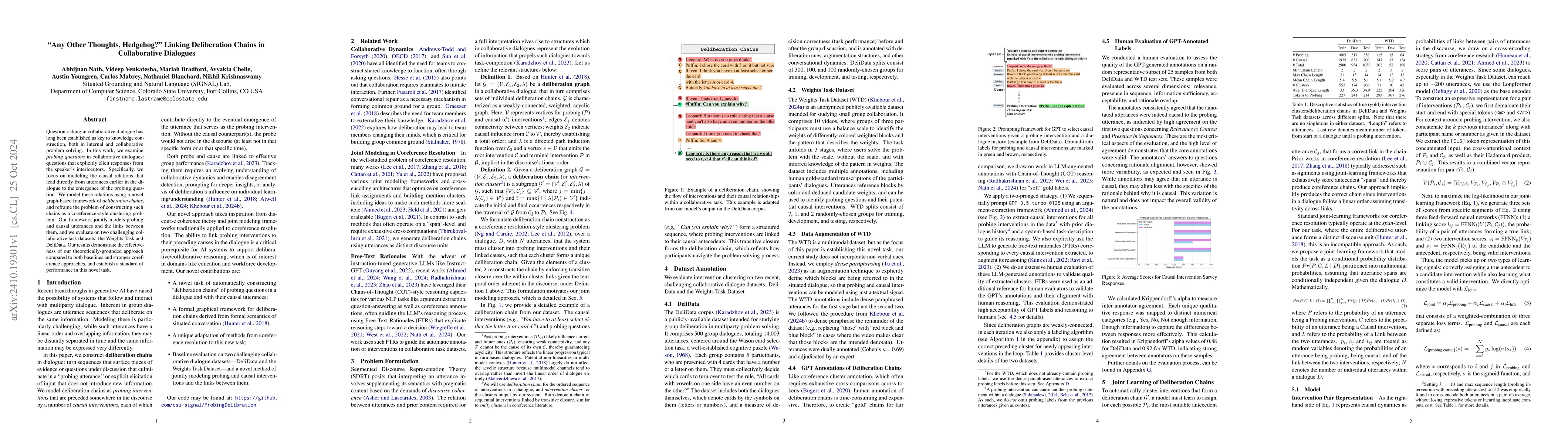 Thumbnail for Any Other Thoughts, Hedgehog? Linking Deliberation Chains in
  Collaborative Dialogues