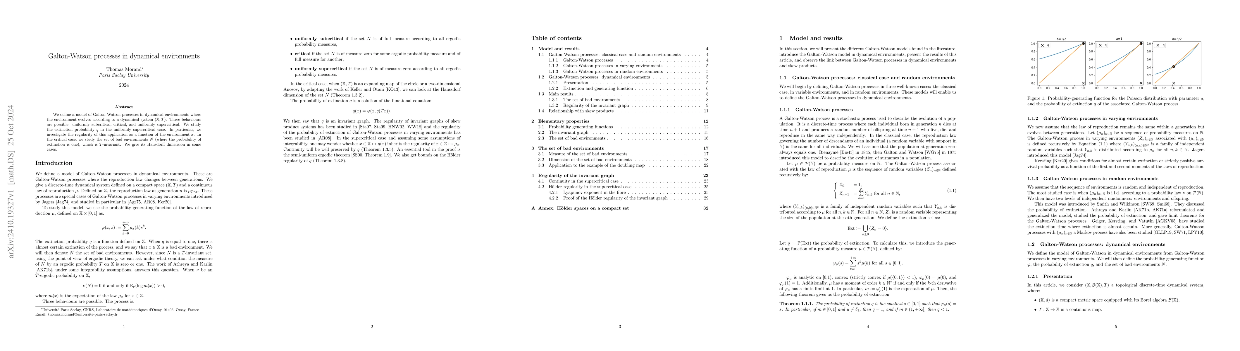 Thumbnail for Galton-Watson processes in dynamical environments