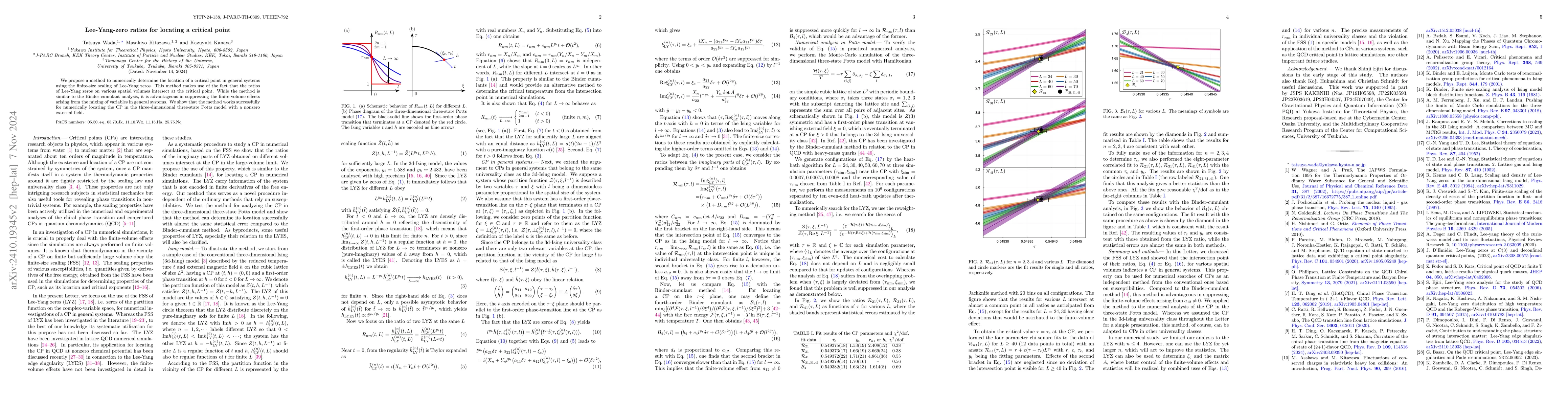 Thumbnail for Lee-Yang-zero ratios for locating a critical point