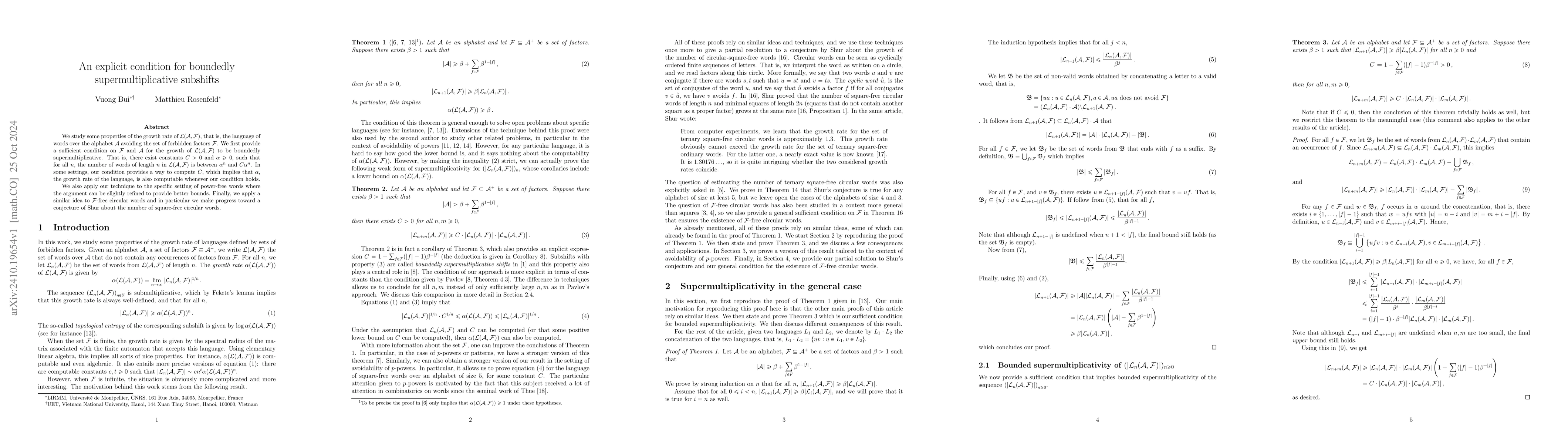 Thumbnail for An explicit condition for boundedly supermultiplicative subshifts