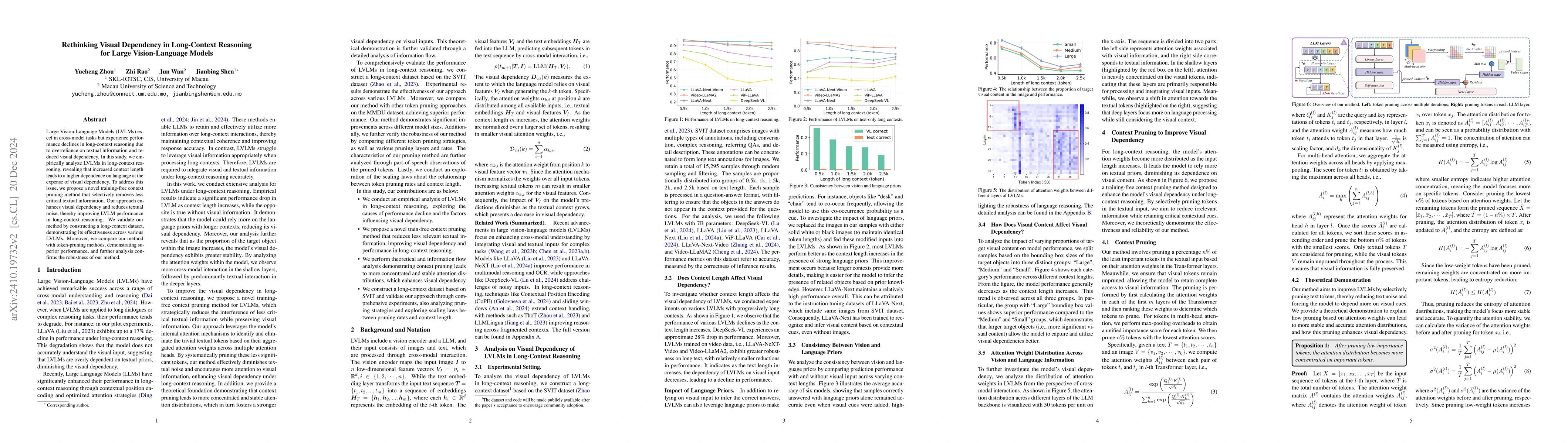 Thumbnail for Rethinking Visual Dependency in Long-Context Reasoning for Large
  Vision-Language Models