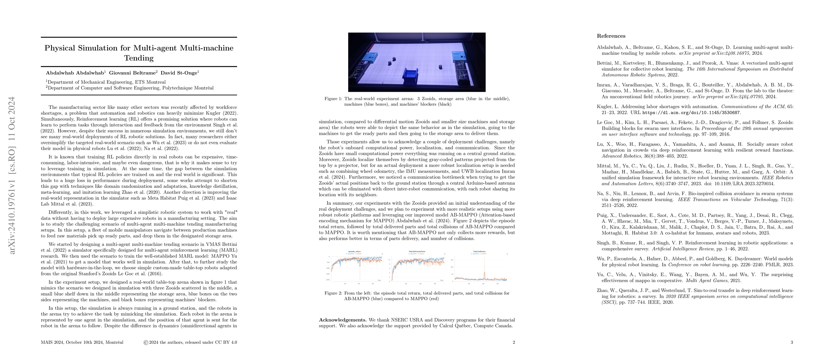 Thumbnail for Physical Simulation for Multi-agent Multi-machine Tending