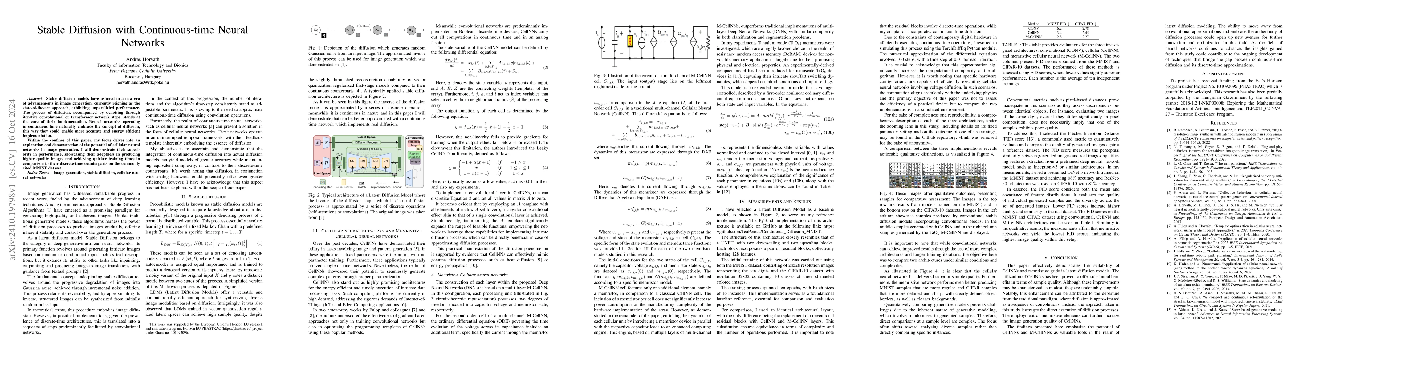 Thumbnail for Stable Diffusion with Continuous-time Neural Network