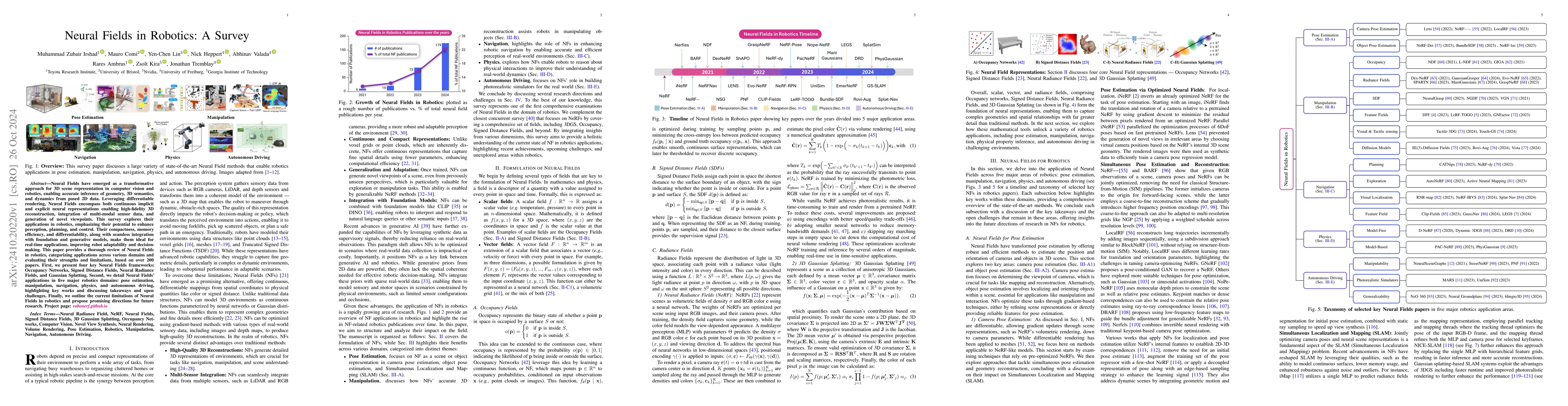Thumbnail for Neural Fields in Robotics: A Survey