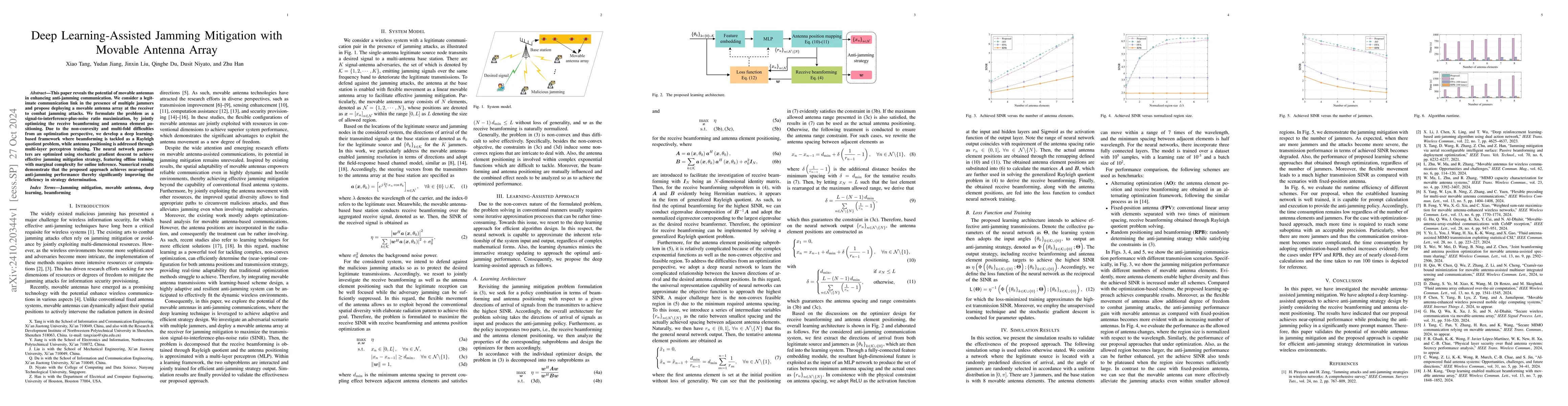 Thumbnail for Deep Learning-Assisted Jamming Mitigation with Movable Antenna Array