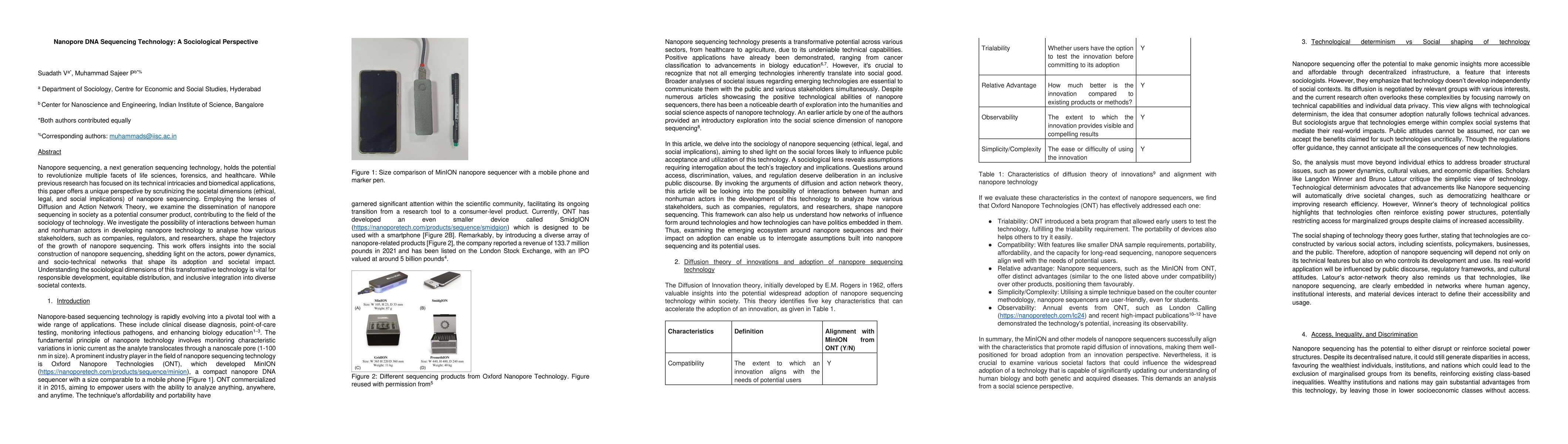 Thumbnail for Nanopore DNA Sequencing Technology: A Sociological Perspective