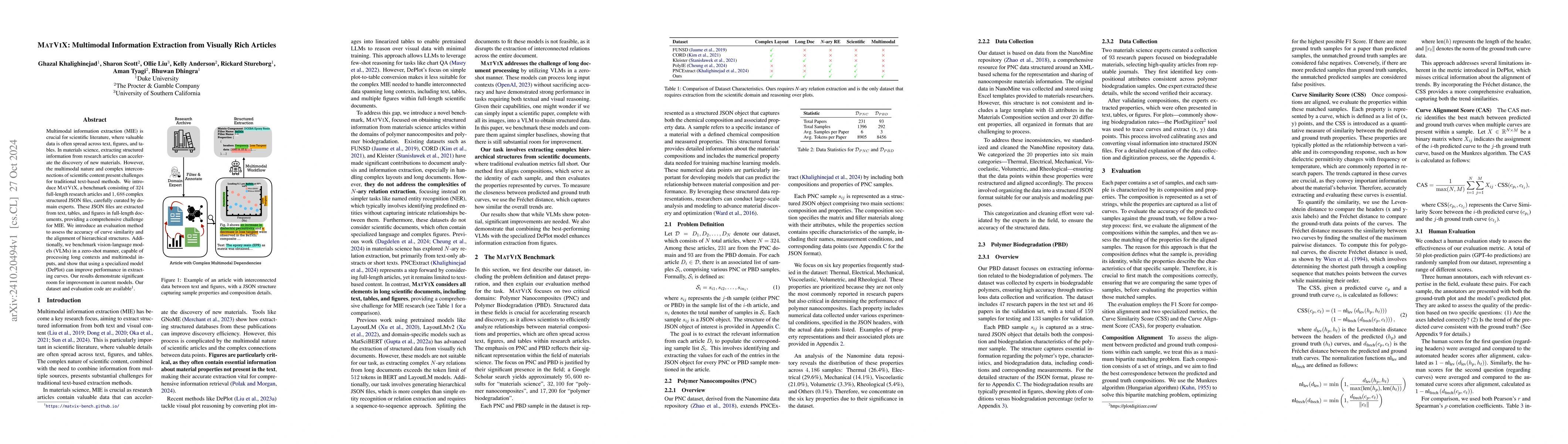 Thumbnail for MatViX: Multimodal Information Extraction from Visually Rich Articles