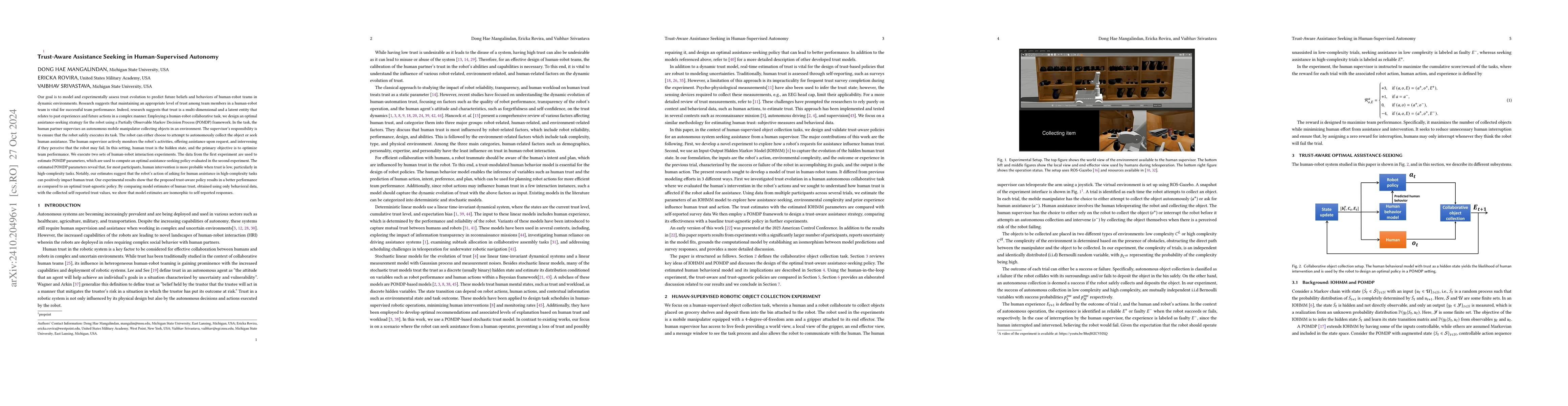 Thumbnail for Trust-Aware Assistance Seeking in Human-Supervised Autonomy