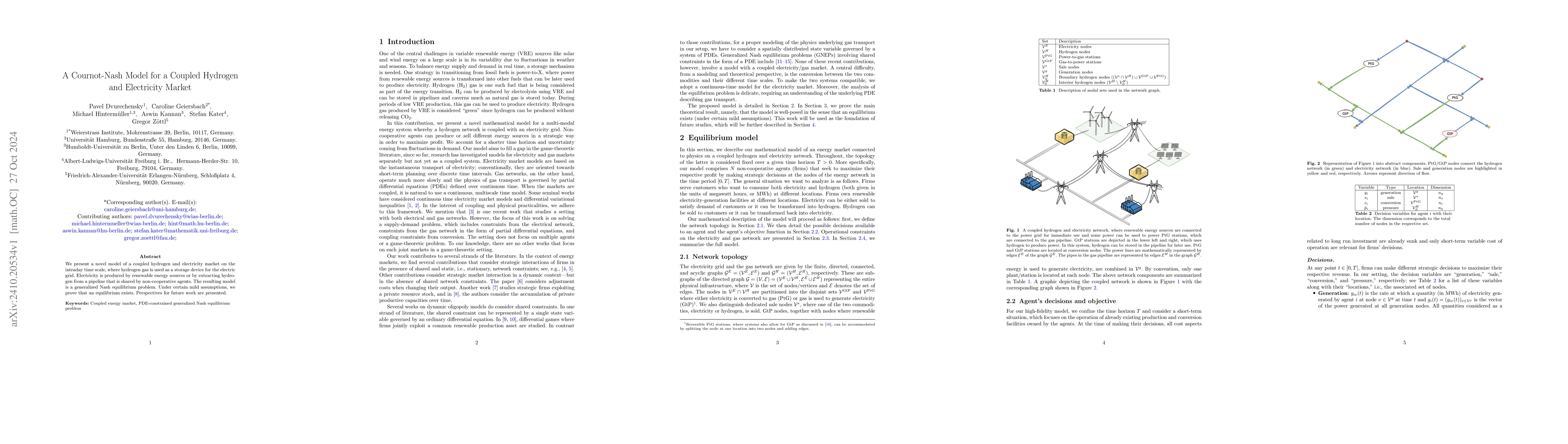 Thumbnail for A Cournot-Nash Model for a Coupled Hydrogen and Electricity Market