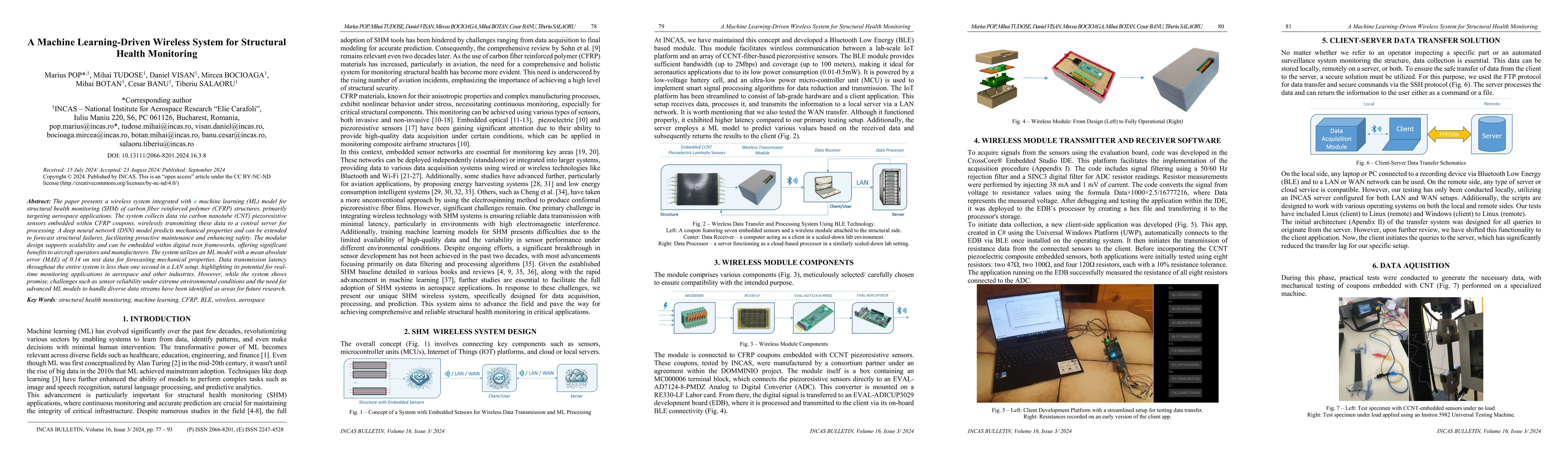 Thumbnail for A Machine Learning-Driven Wireless System for Structural Health
  Monitoring