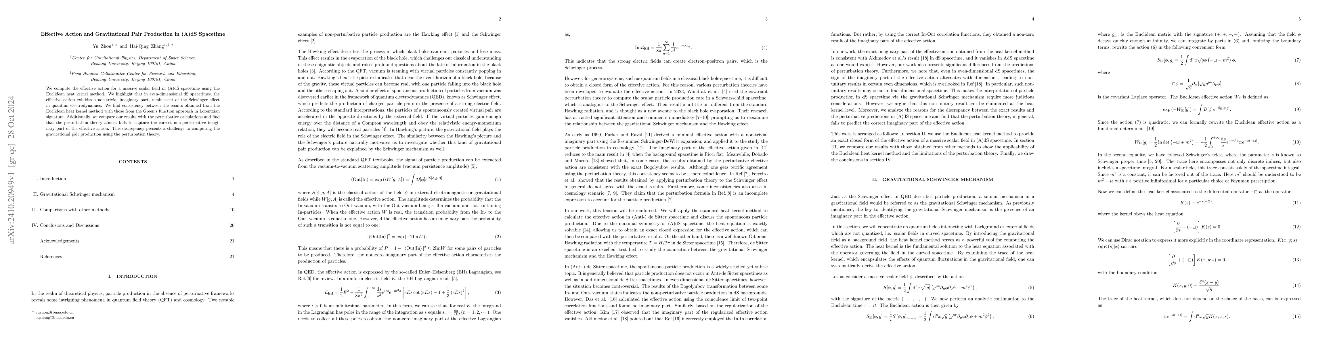 Thumbnail for Effective Action and Gravitational Pair Production in (A)dS Spacetime