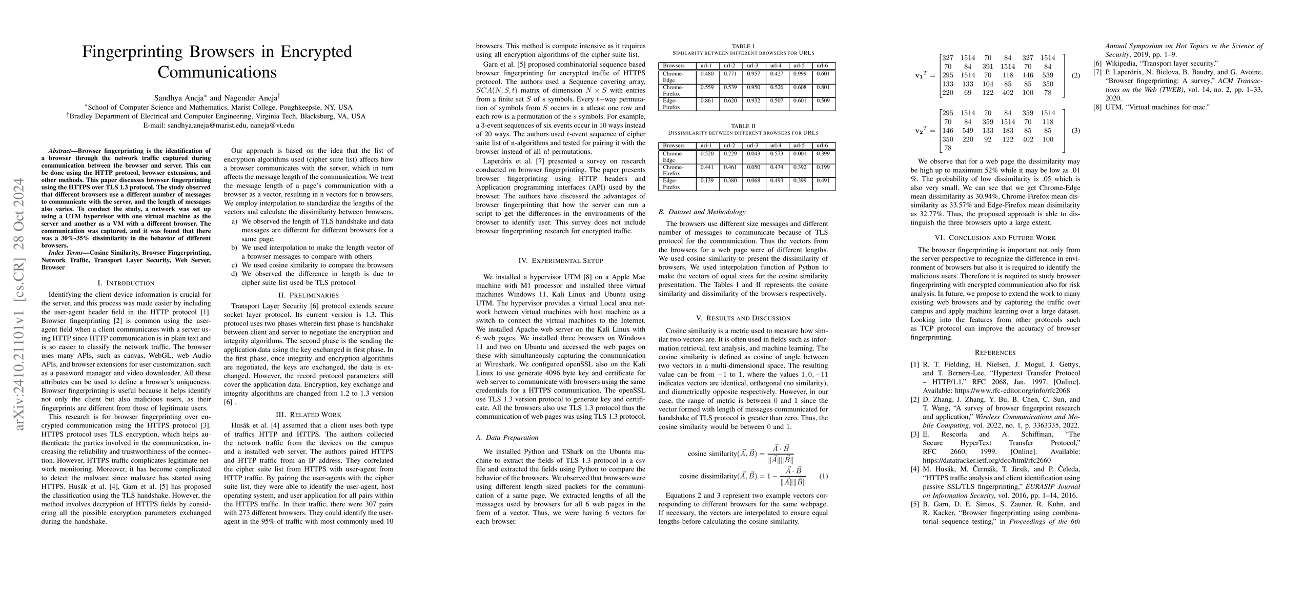 Thumbnail for Fingerprinting Browsers in Encrypted Communications