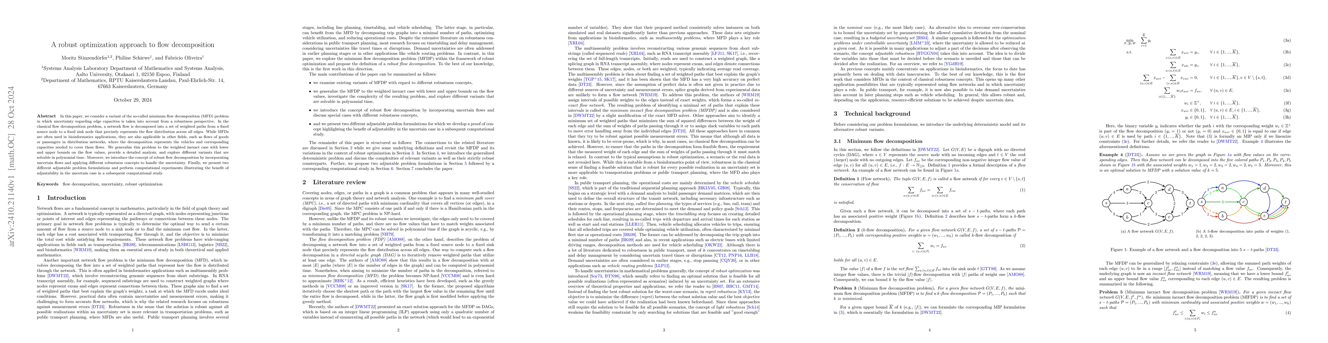 Thumbnail for A robust optimization approach to flow decomposition