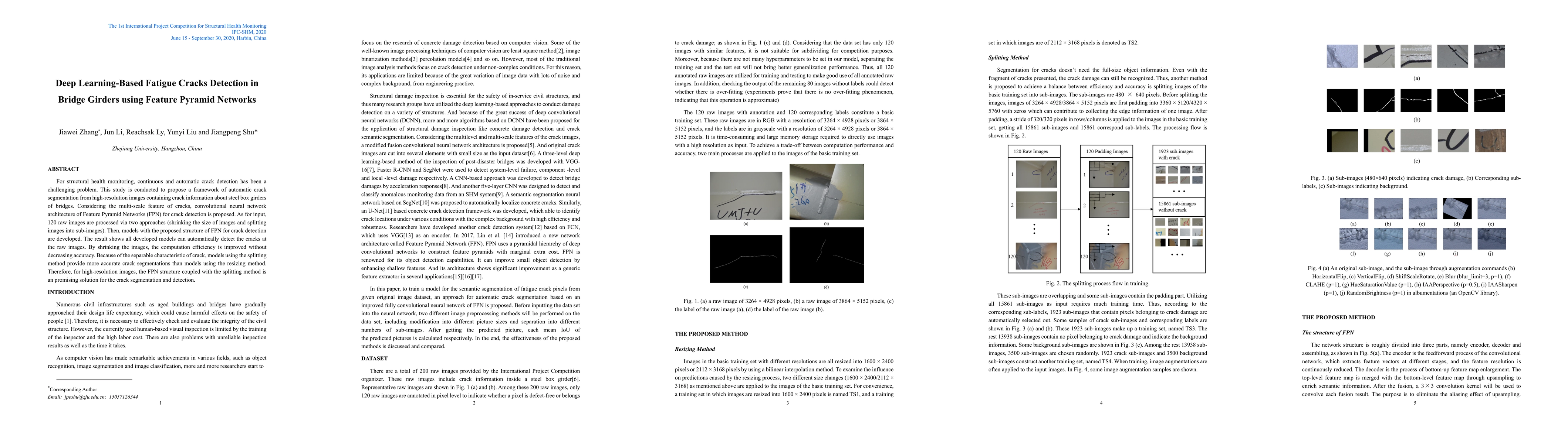 Thumbnail for Deep Learning-Based Fatigue Cracks Detection in Bridge Girders using
  Feature Pyramid Networks
