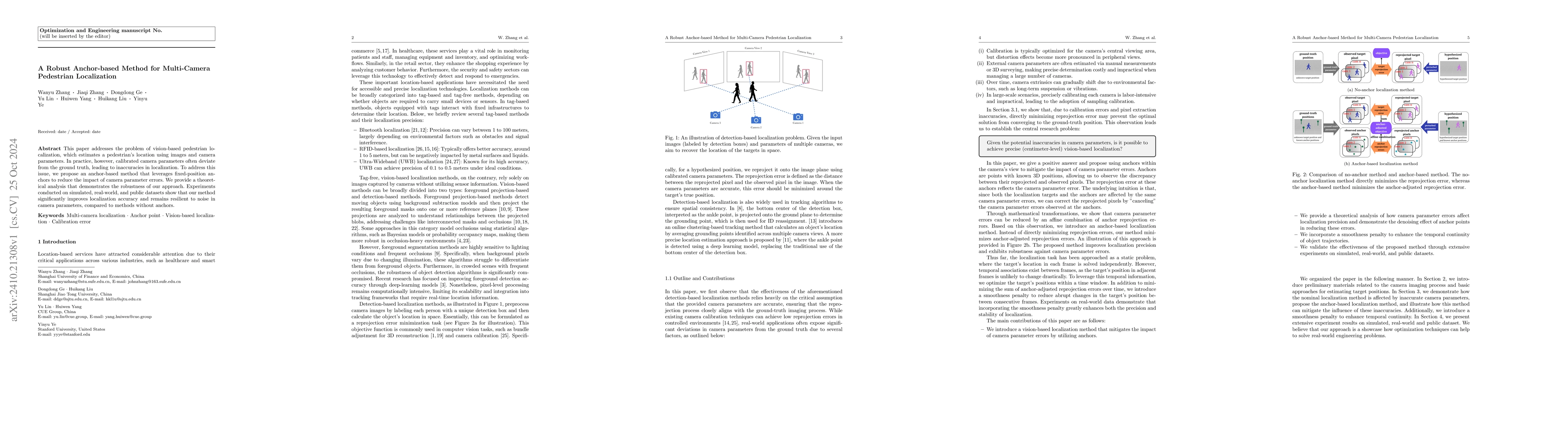 Thumbnail for A Robust Anchor-based Method for Multi-Camera Pedestrian Localization