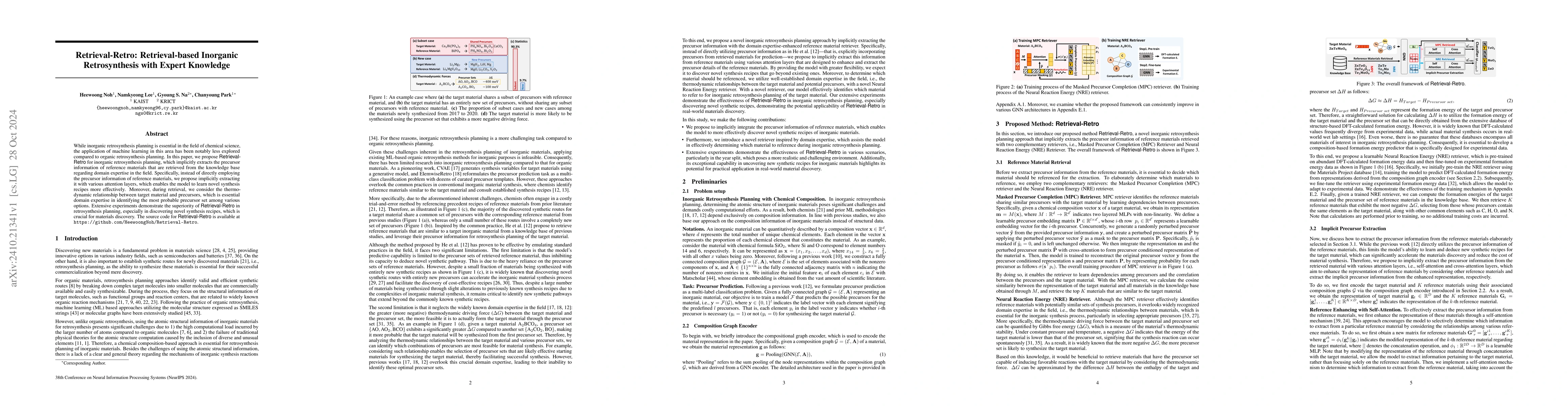 Thumbnail for Retrieval-Retro: Retrieval-based Inorganic Retrosynthesis with Expert
  Knowledge