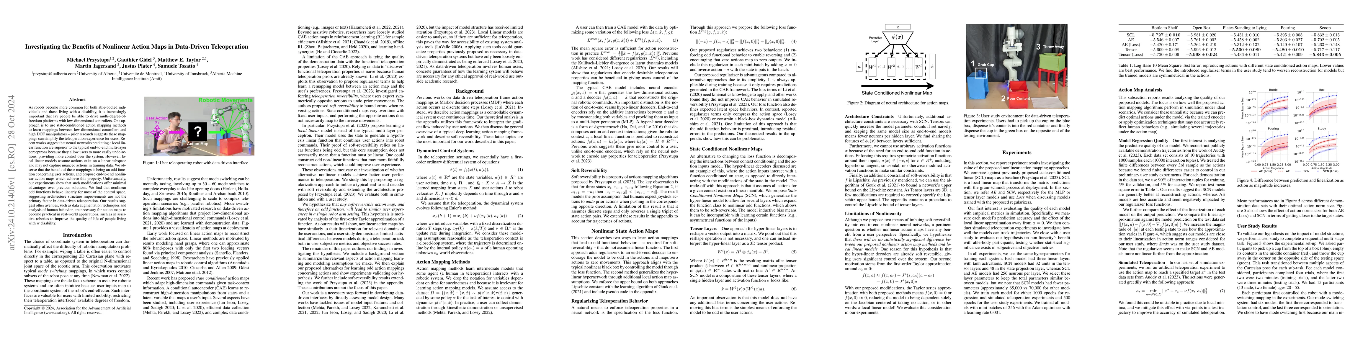 Thumbnail for Investigating the Benefits of Nonlinear Action Maps in Data-Driven
  Teleoperation