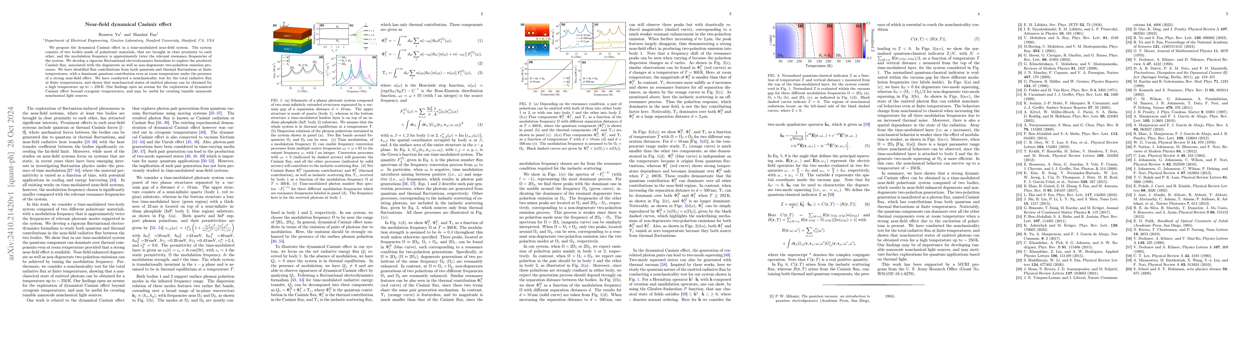 Thumbnail for Near-field dynamical Casimir effect