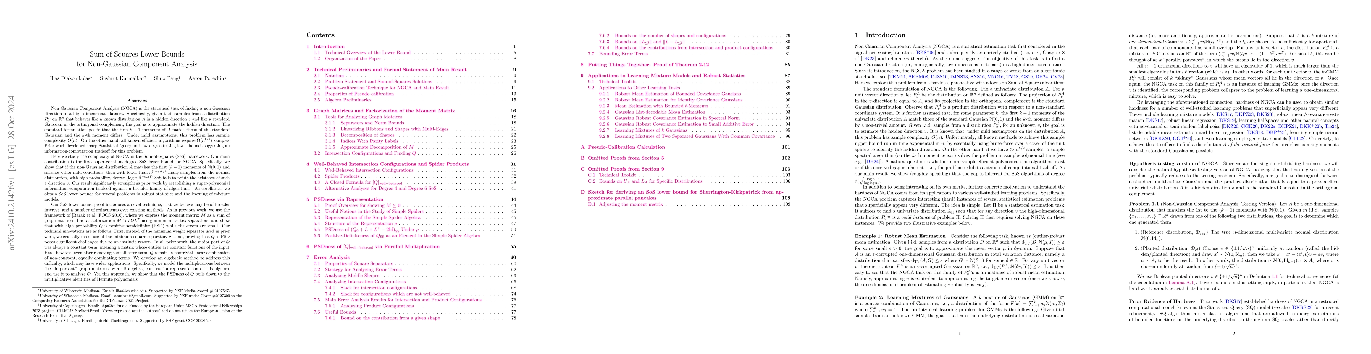 Thumbnail for Sum-of-squares lower bounds for Non-Gaussian Component Analysis