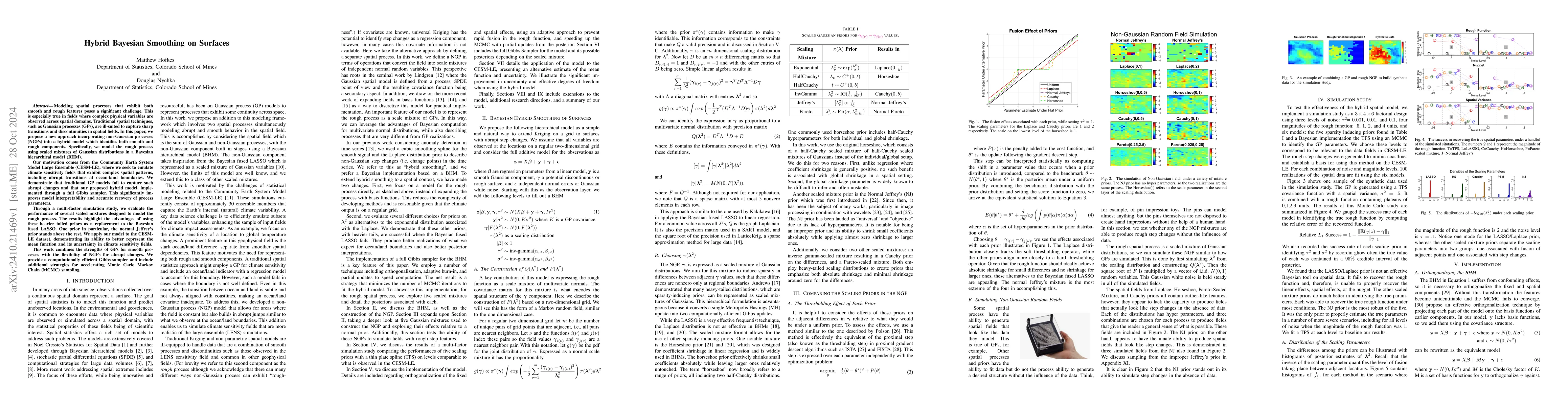 Thumbnail for Hybrid Bayesian Smoothing on Surfaces