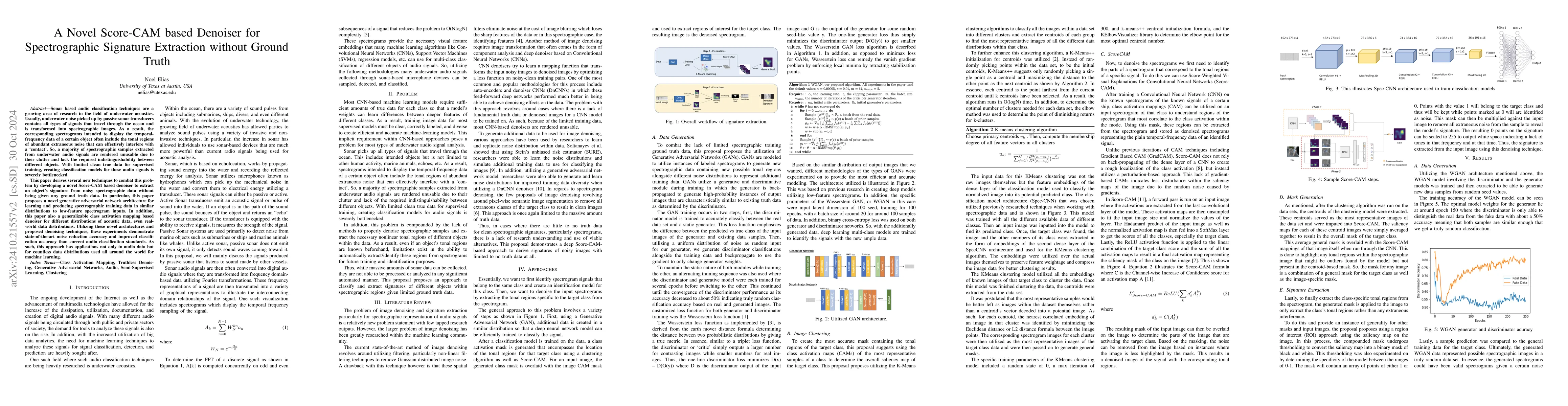 Thumbnail for A Novel Score-CAM based Denoiser for Spectrographic Signature Extraction
  without Ground Truth