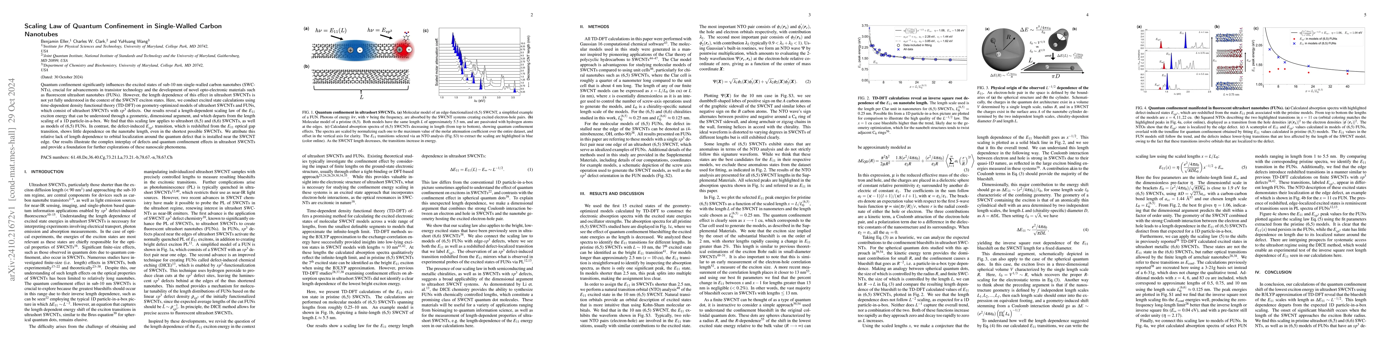Thumbnail for Scaling Law of Quantum Confinement in Single-Walled Carbon Nanotubes