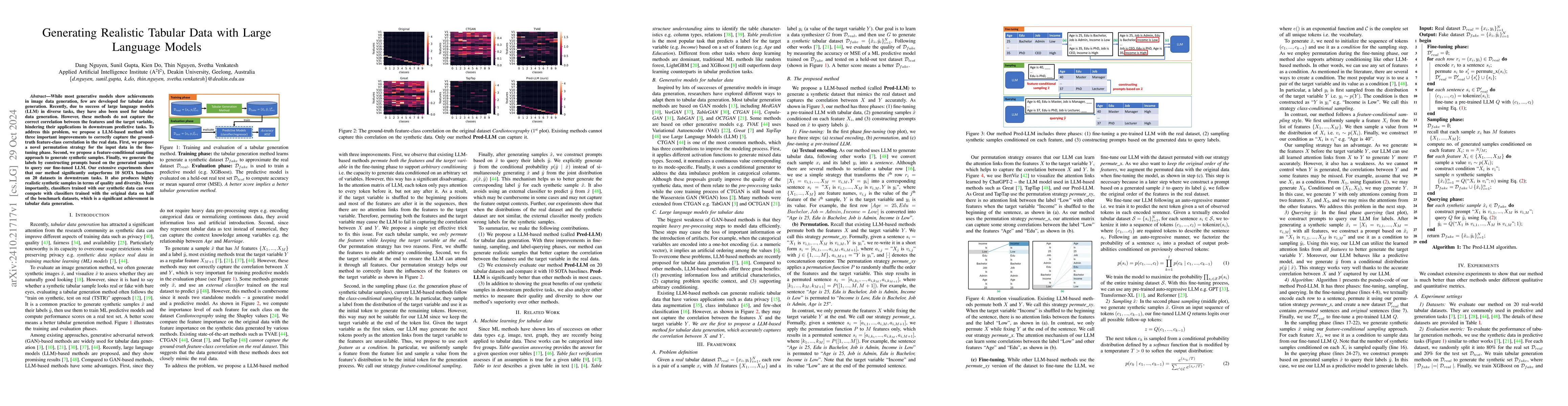 Thumbnail for Generating Realistic Tabular Data with Large Language Models