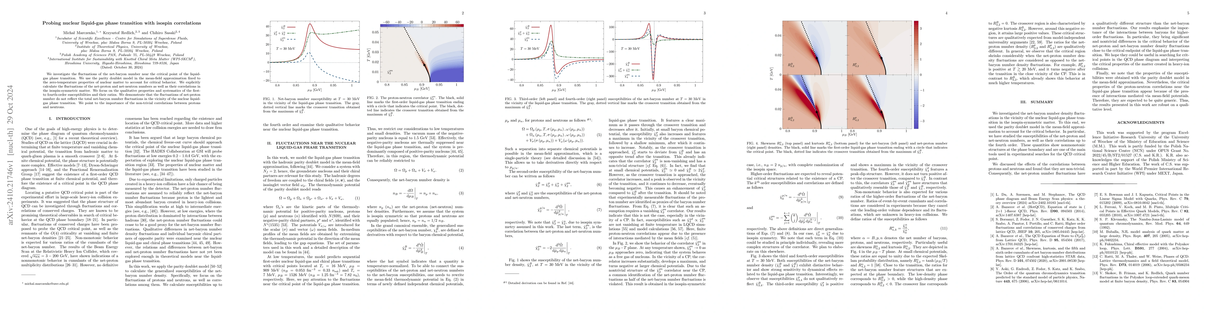 Thumbnail for Probing nuclear liquid-gas phase transition with isospin correlations