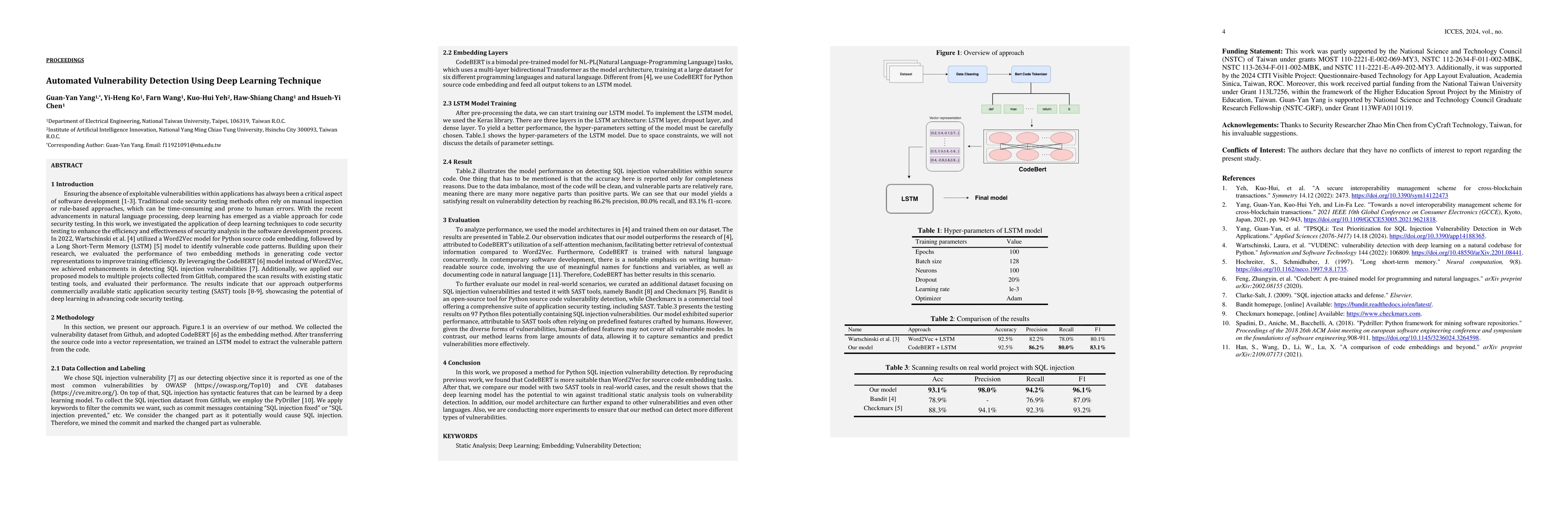 Thumbnail for Automated Vulnerability Detection Using Deep Learning Technique