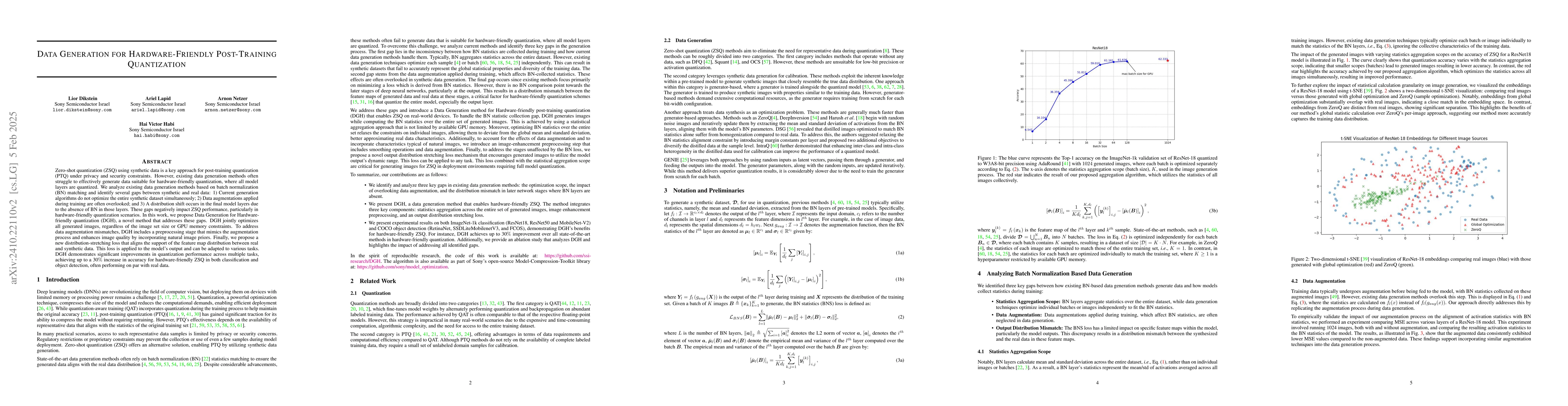 Thumbnail for Data Generation for Hardware-Friendly Post-Training Quantization