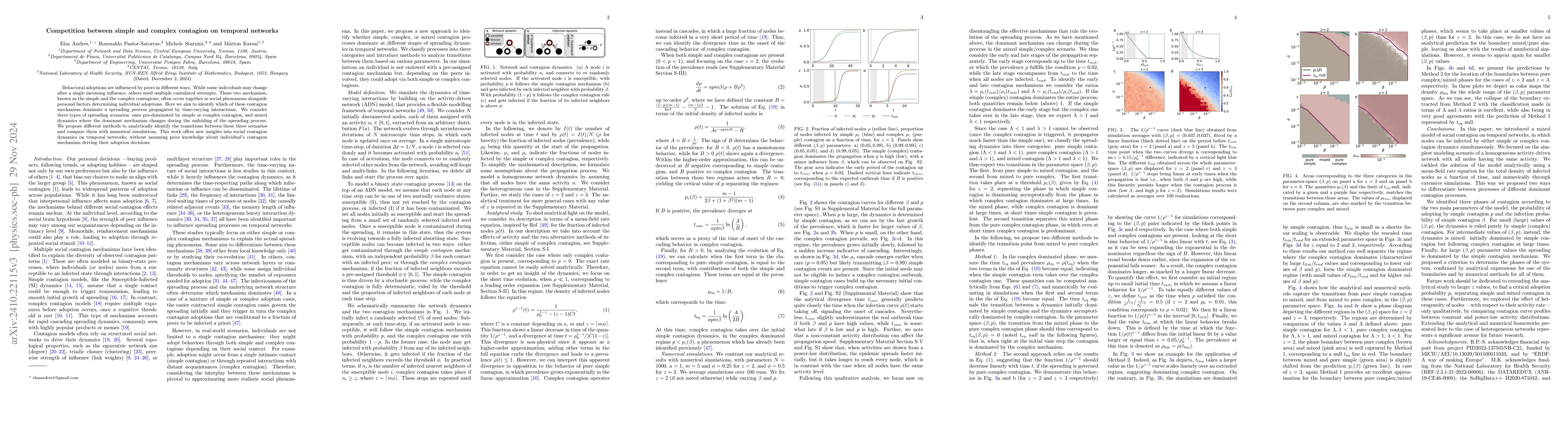 Thumbnail for Competition between simple and complex contagion on temporal networks