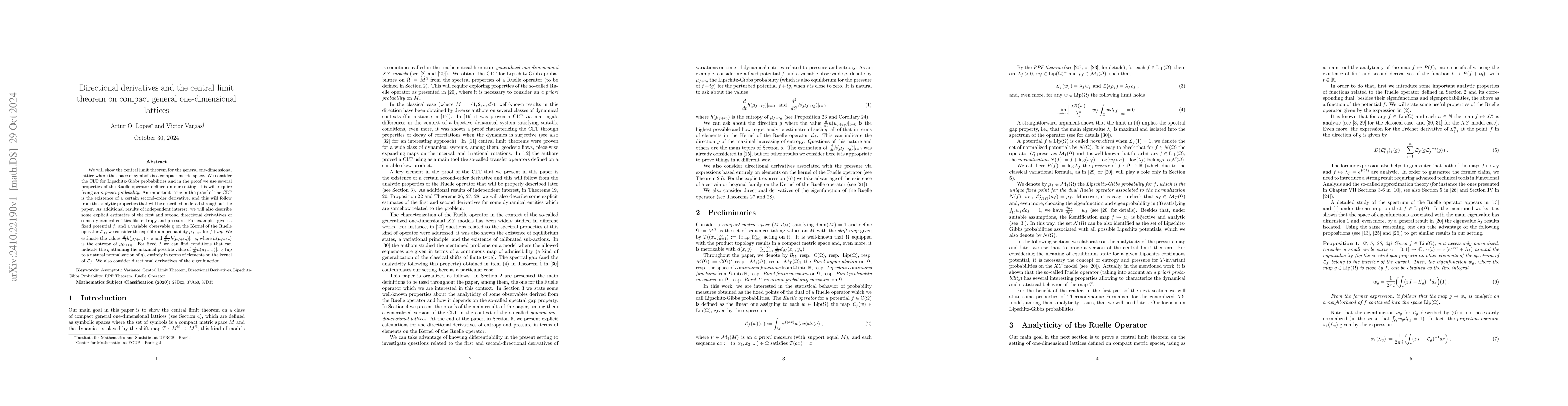 Thumbnail for Directional derivatives and the central limit theorem on compact general
  one-dimensional lattices