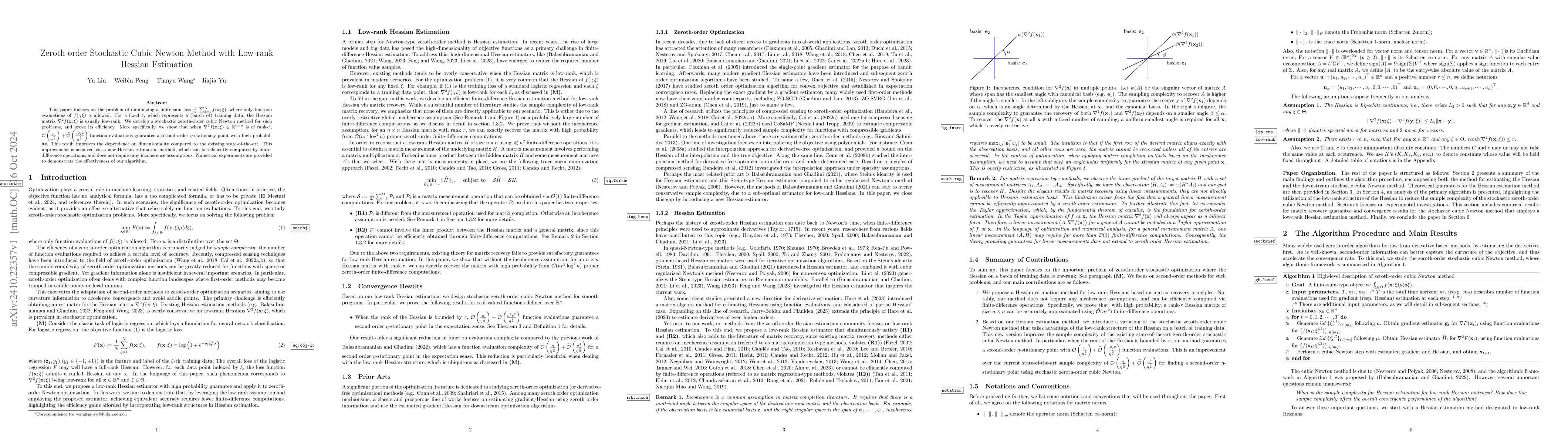 Thumbnail for Zeroth-order Stochastic Cubic Newton Method with Low-rank Hessian
  Estimation