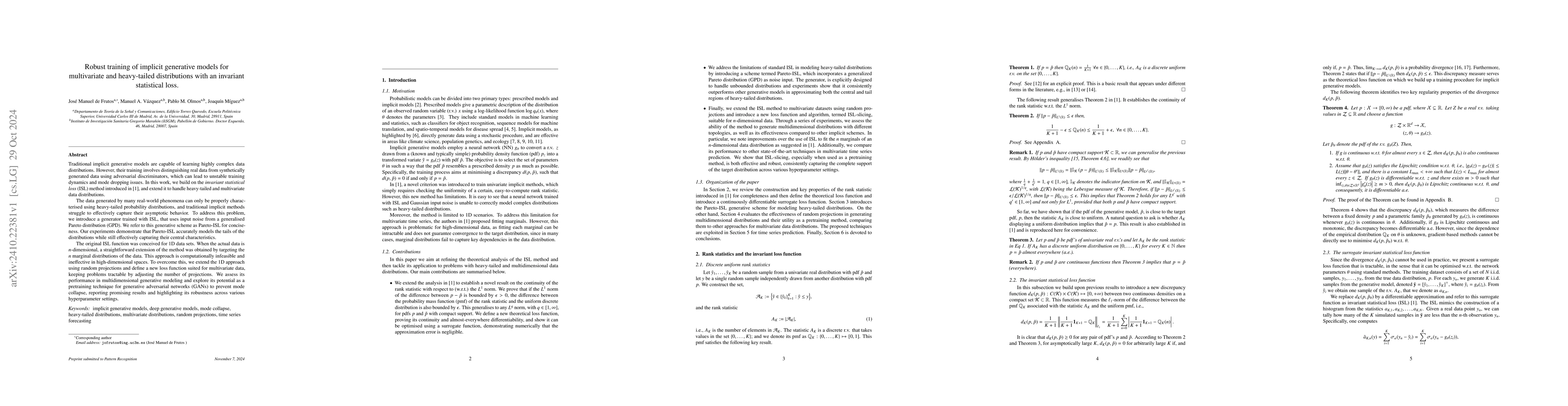 Thumbnail for Robust training of implicit generative models for multivariate and
  heavy-tailed distributions with an invariant statistical loss
