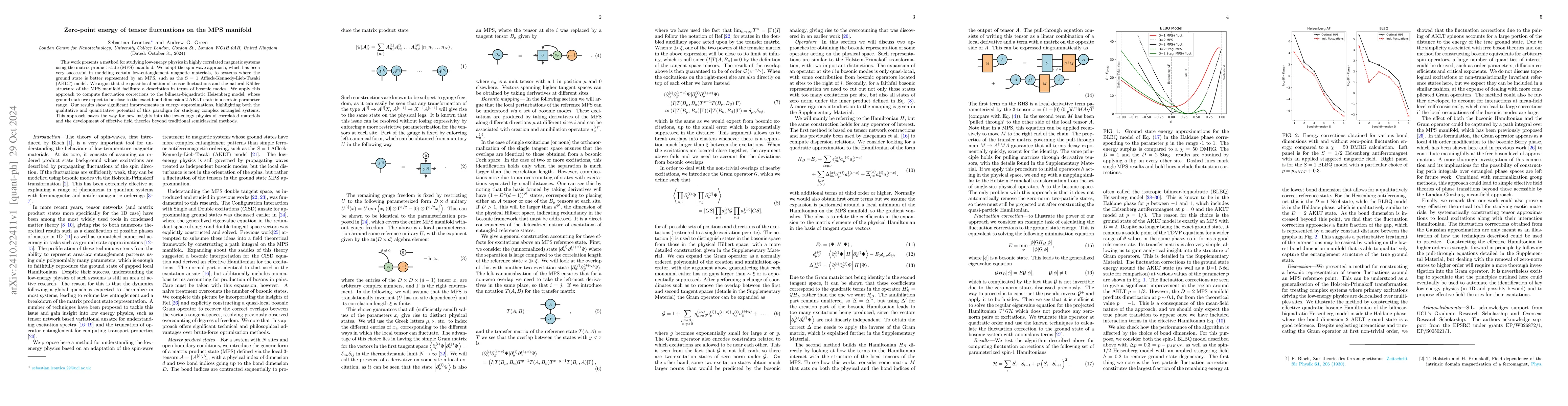 Thumbnail for Zero-point energy of tensor fluctuations on the MPS manifold