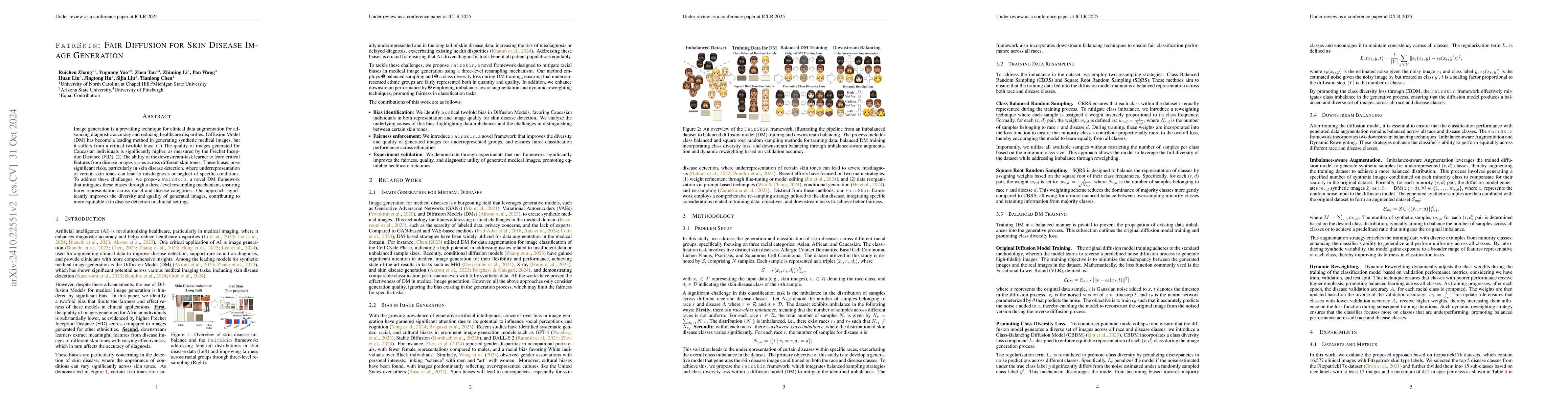 Thumbnail for FairSkin: Fair Diffusion for Skin Disease Image Generation