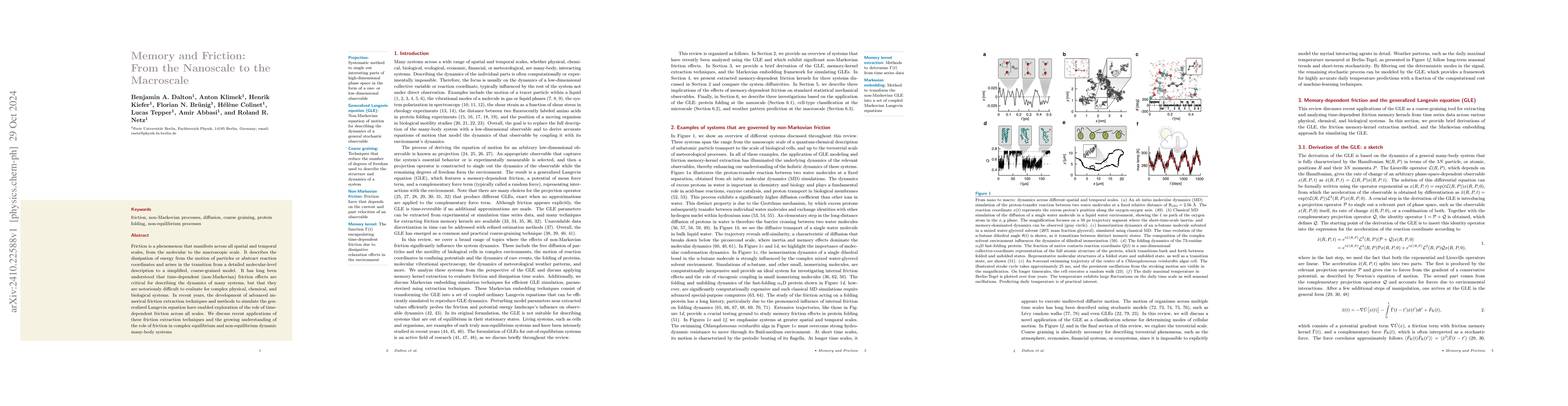 Thumbnail for Memory and Friction: From the Nanoscale to the Macroscale