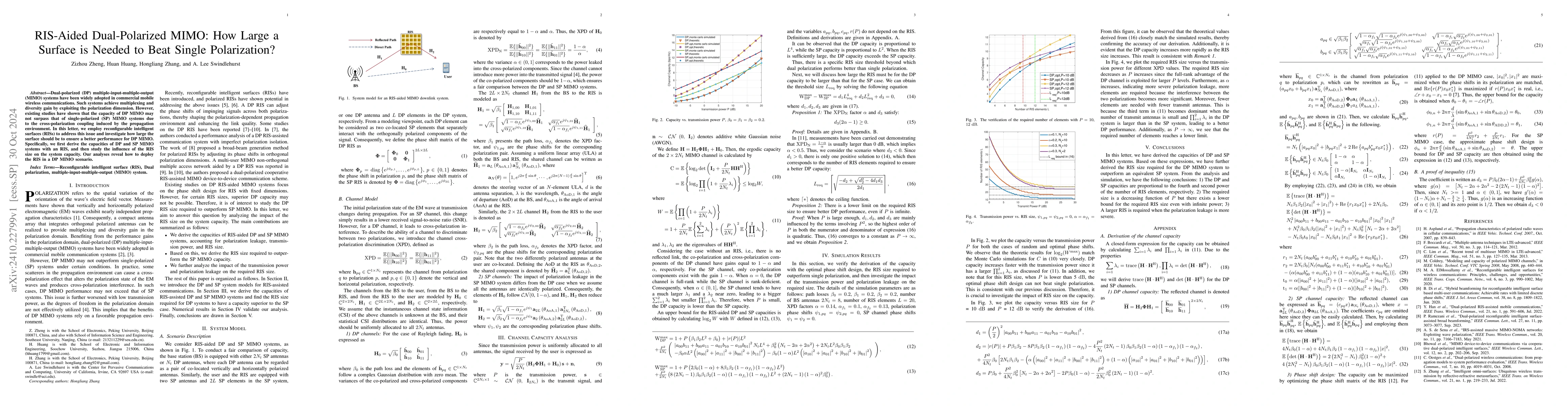 Thumbnail for RIS-Aided Dual-Polarized MIMO: How Large a Surface is Needed to Beat
  Single Polarization?