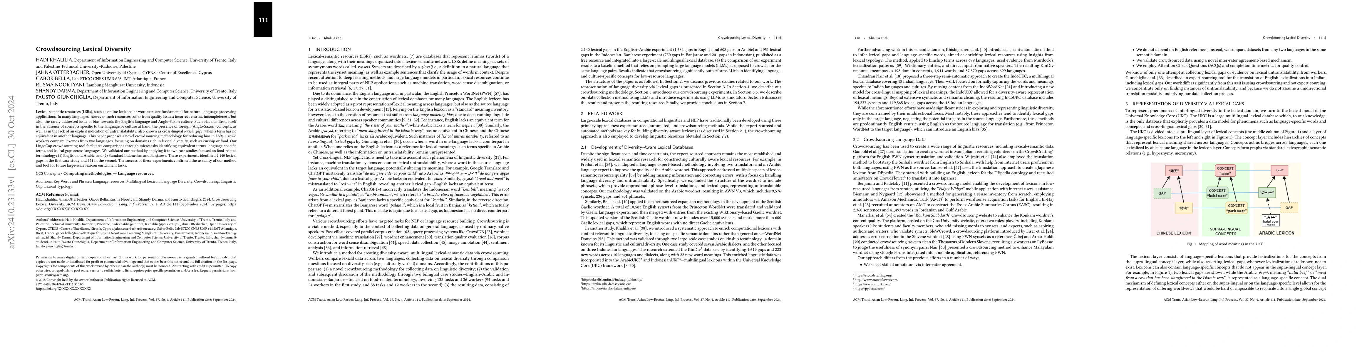 Thumbnail for Crowdsourcing Lexical Diversity