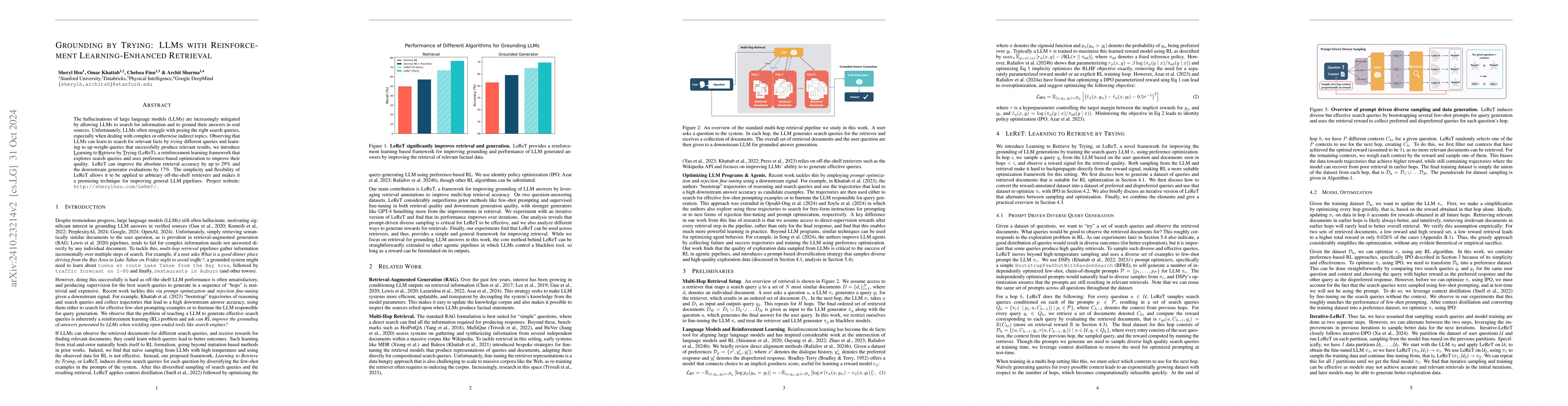 Thumbnail for Grounding by Trying: LLMs with Reinforcement Learning-Enhanced Retrieval