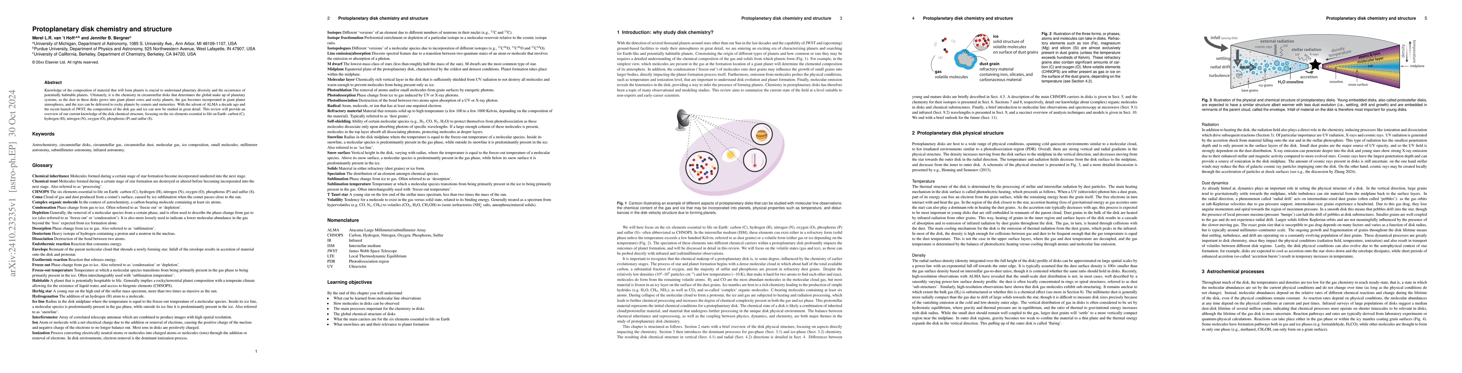 Thumbnail for Protoplanetary disk chemistry and structure