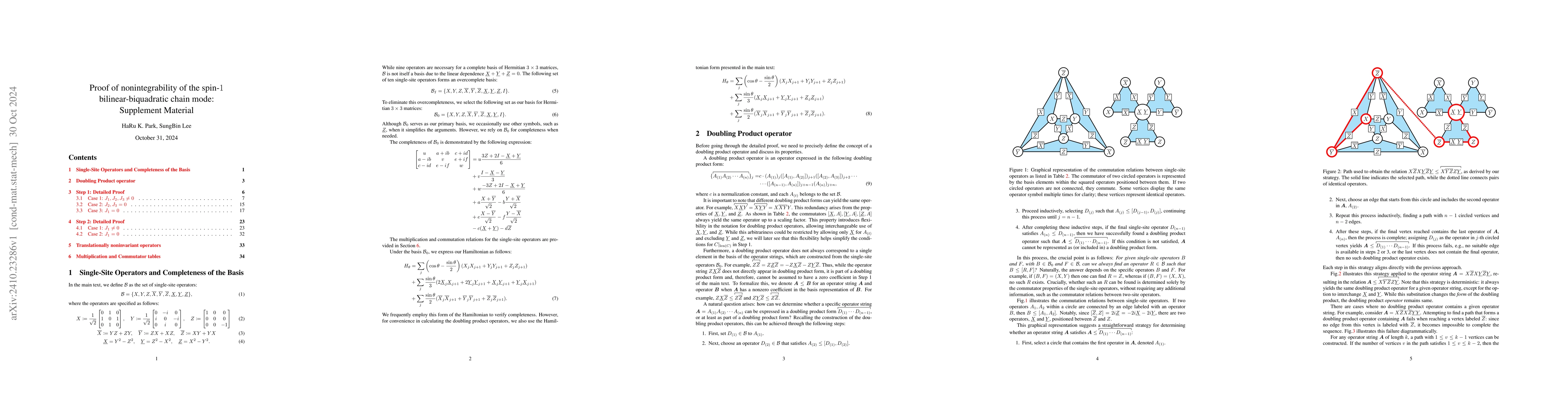 Thumbnail for Proof of nonintegrability of the spin-$1$ bilinear-biquadratic chain
  model