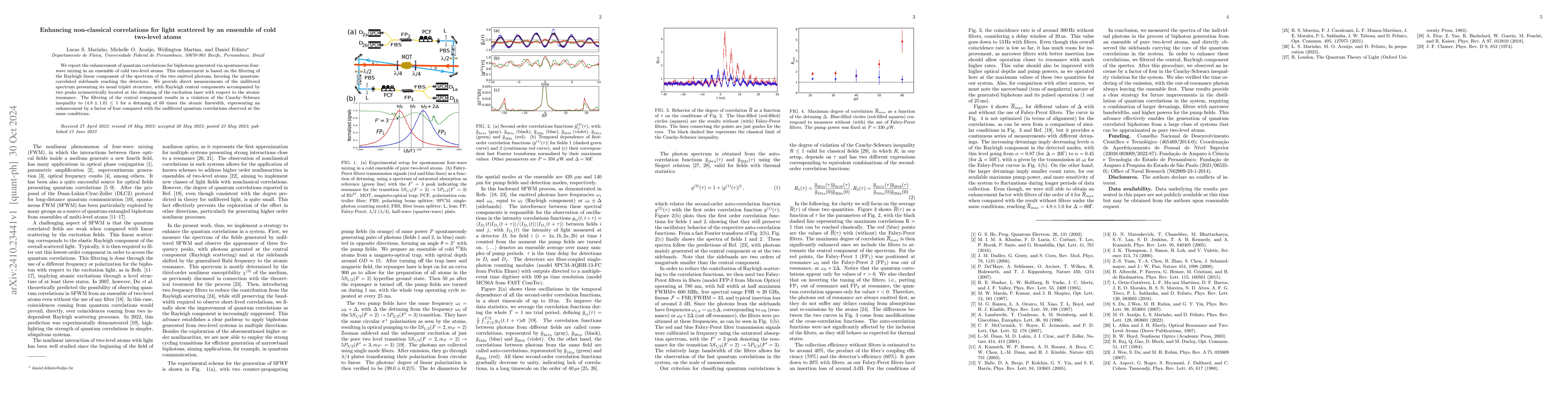 Thumbnail for Enhancing non-classical correlations for light scattered by an ensemble
  of cold two-level atoms