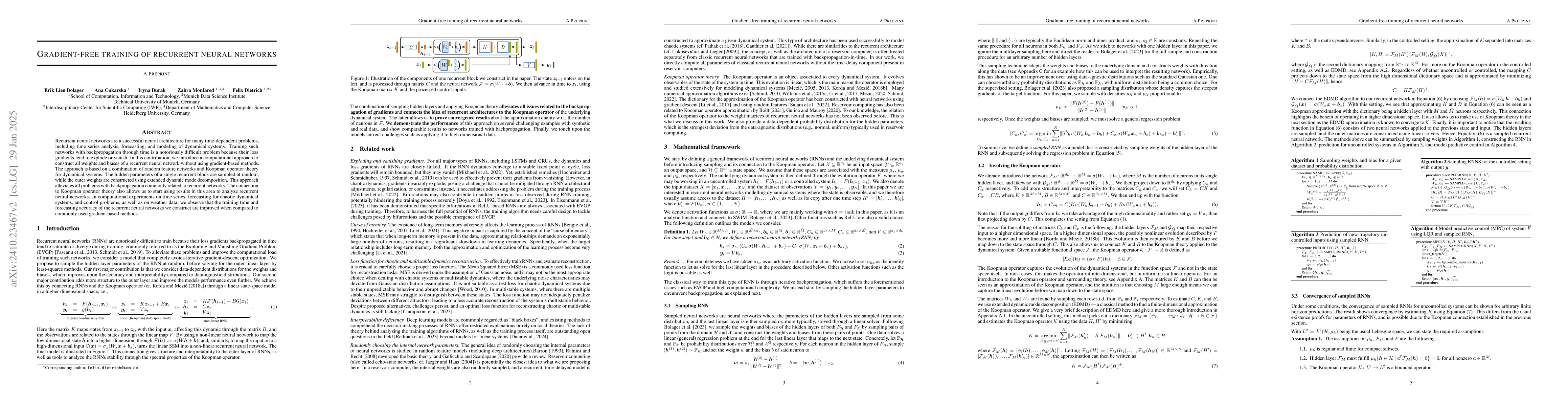Thumbnail for Gradient-free training of recurrent neural networks