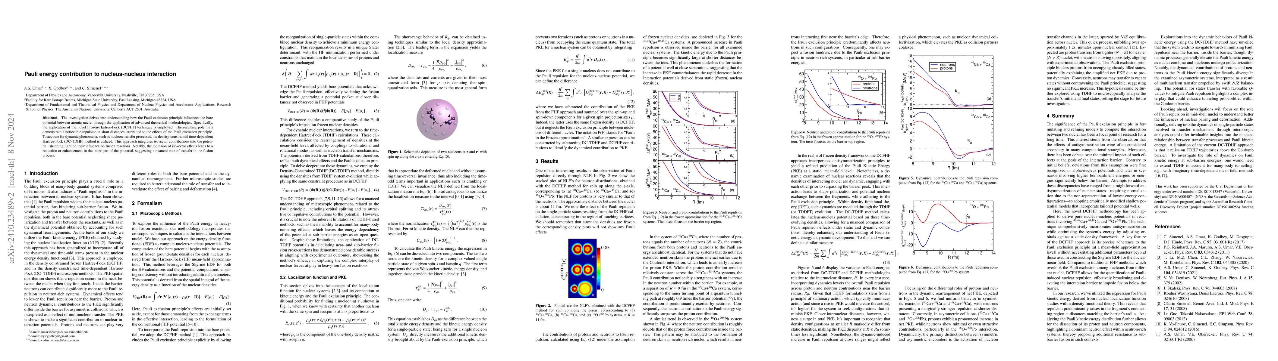Thumbnail for Pauli energy contribution to nucleus-nucleus interaction