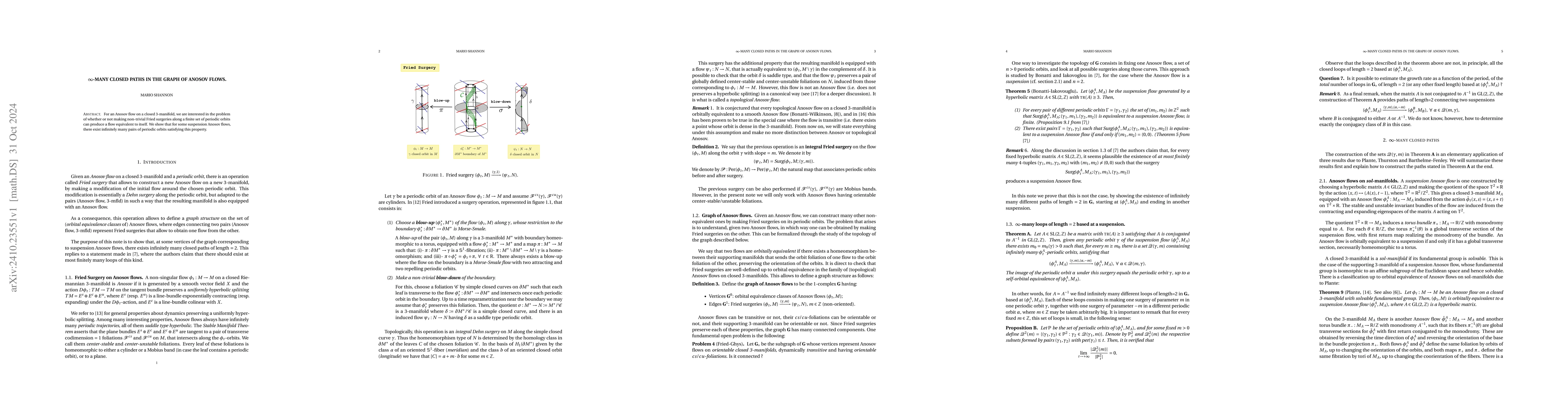 Thumbnail for Infinitely many closed paths in the graph of Anosov flows