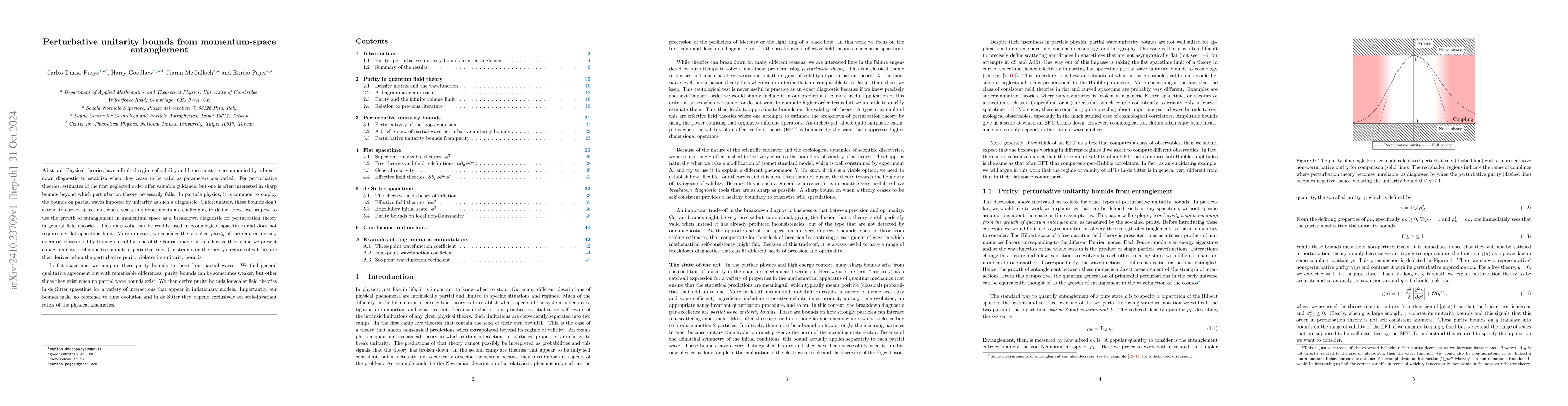 Thumbnail for Perturbative unitarity bounds from momentum-space entanglement