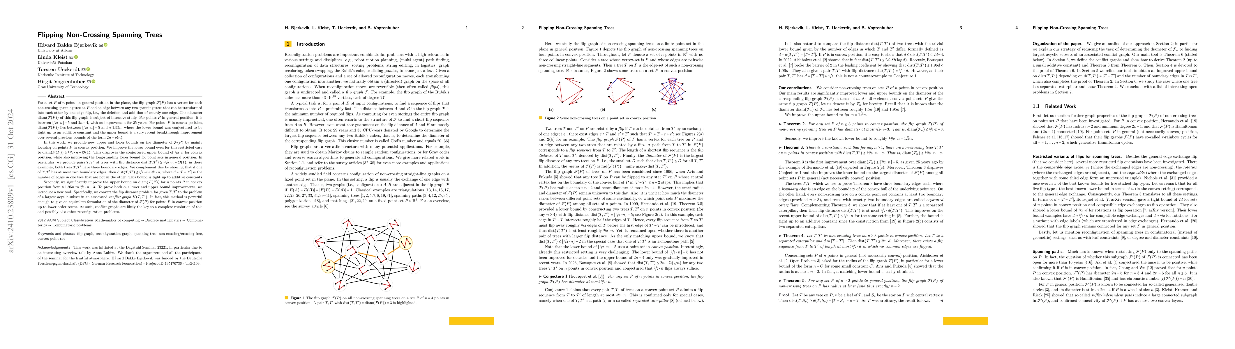 Thumbnail for Flipping Non-Crossing Spanning Trees