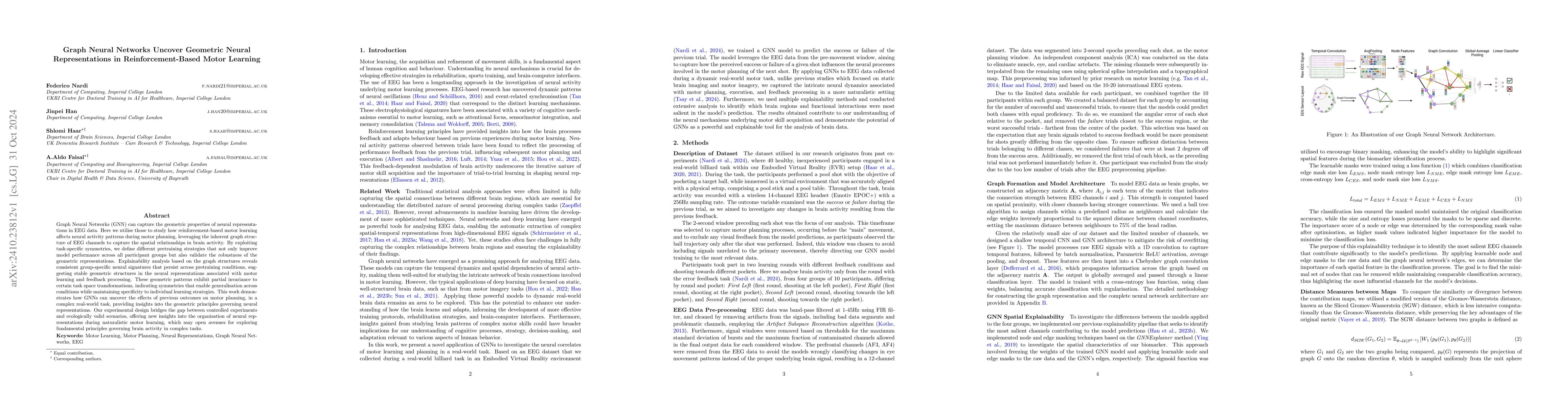 Thumbnail for Graph Neural Networks Uncover Geometric Neural Representations in
  Reinforcement-Based Motor Learning